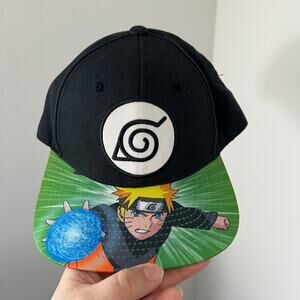 Vintage Naruto Shippuden Collection VIZ Media Snapback Hat One Size Fits Most